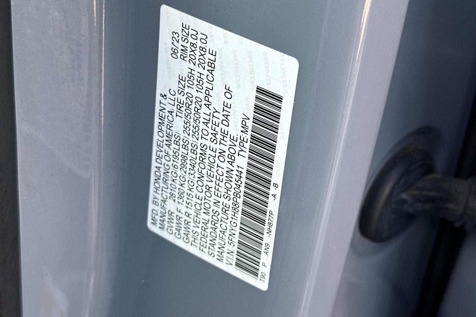 2023 Honda Pilot Elite