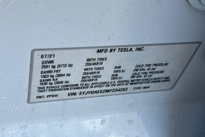 2021 Tesla Model Y Long Range