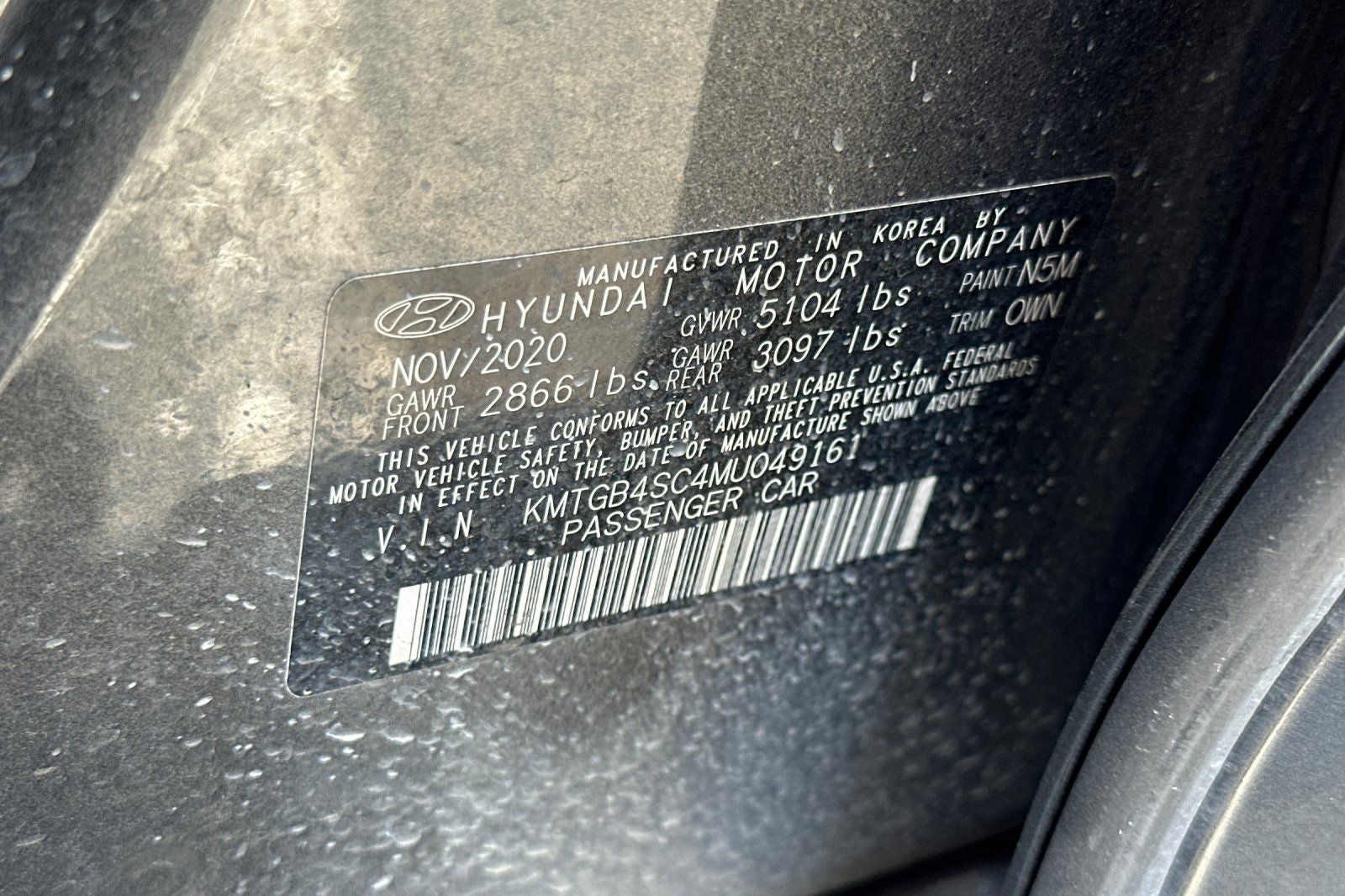 2021 Genesis G80 2.5T