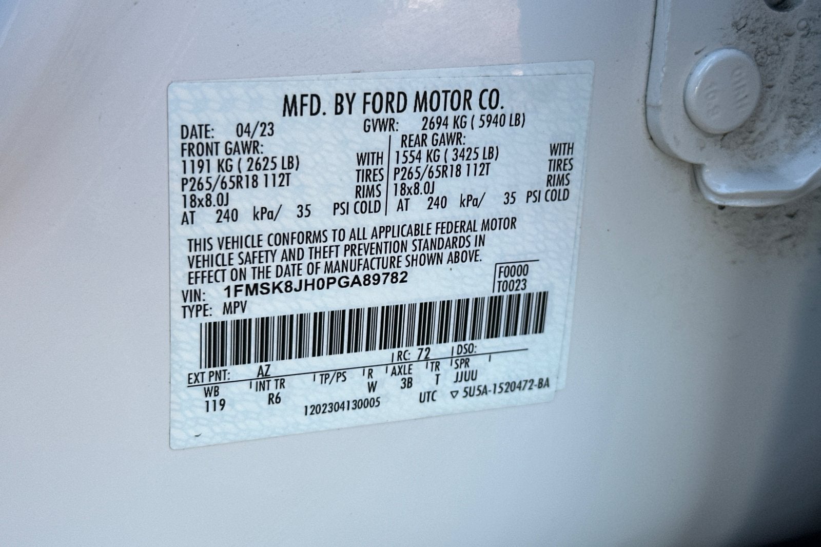 2023 Ford Explorer Timberline