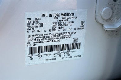 2023 Ford Explorer Timberline