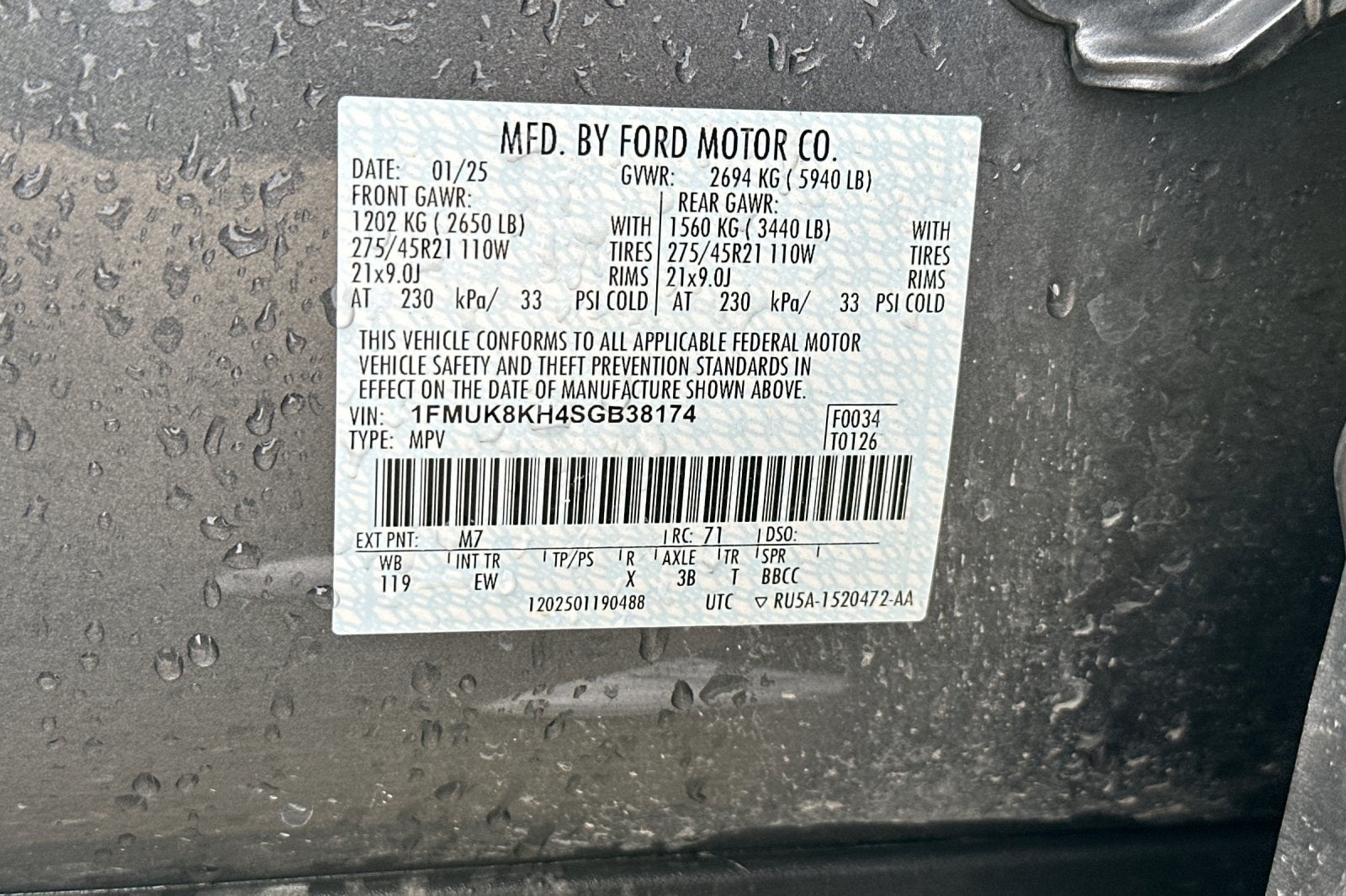 2025 Ford Explorer ST-Line