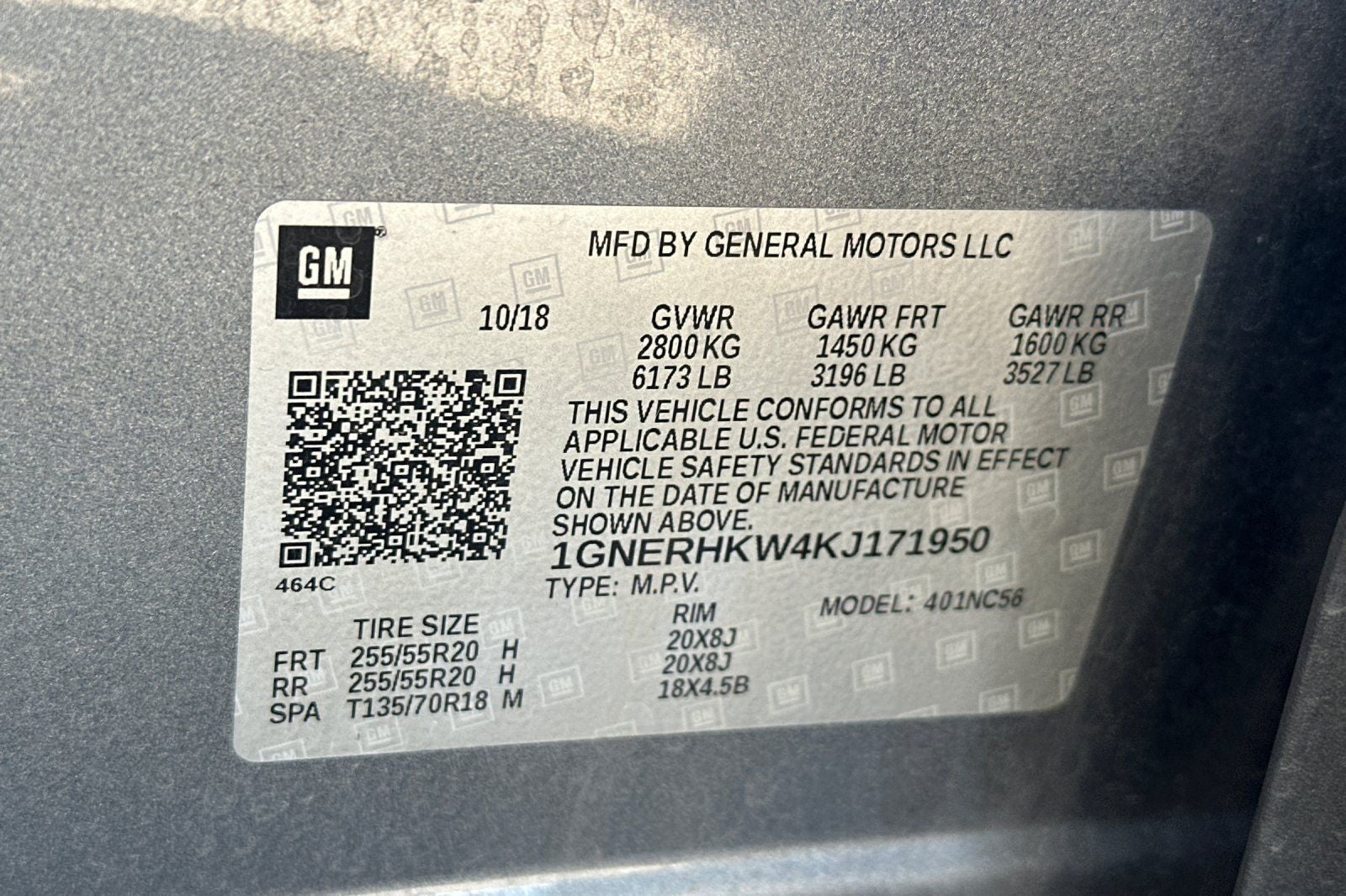 2019 Chevrolet Traverse 3LT