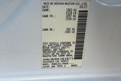 2023 Nissan Altima 2.5 S