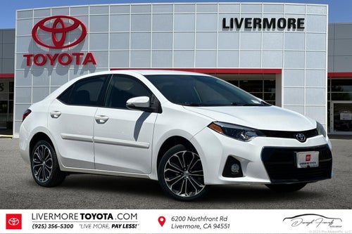 2015 Toyota Corolla S Plus