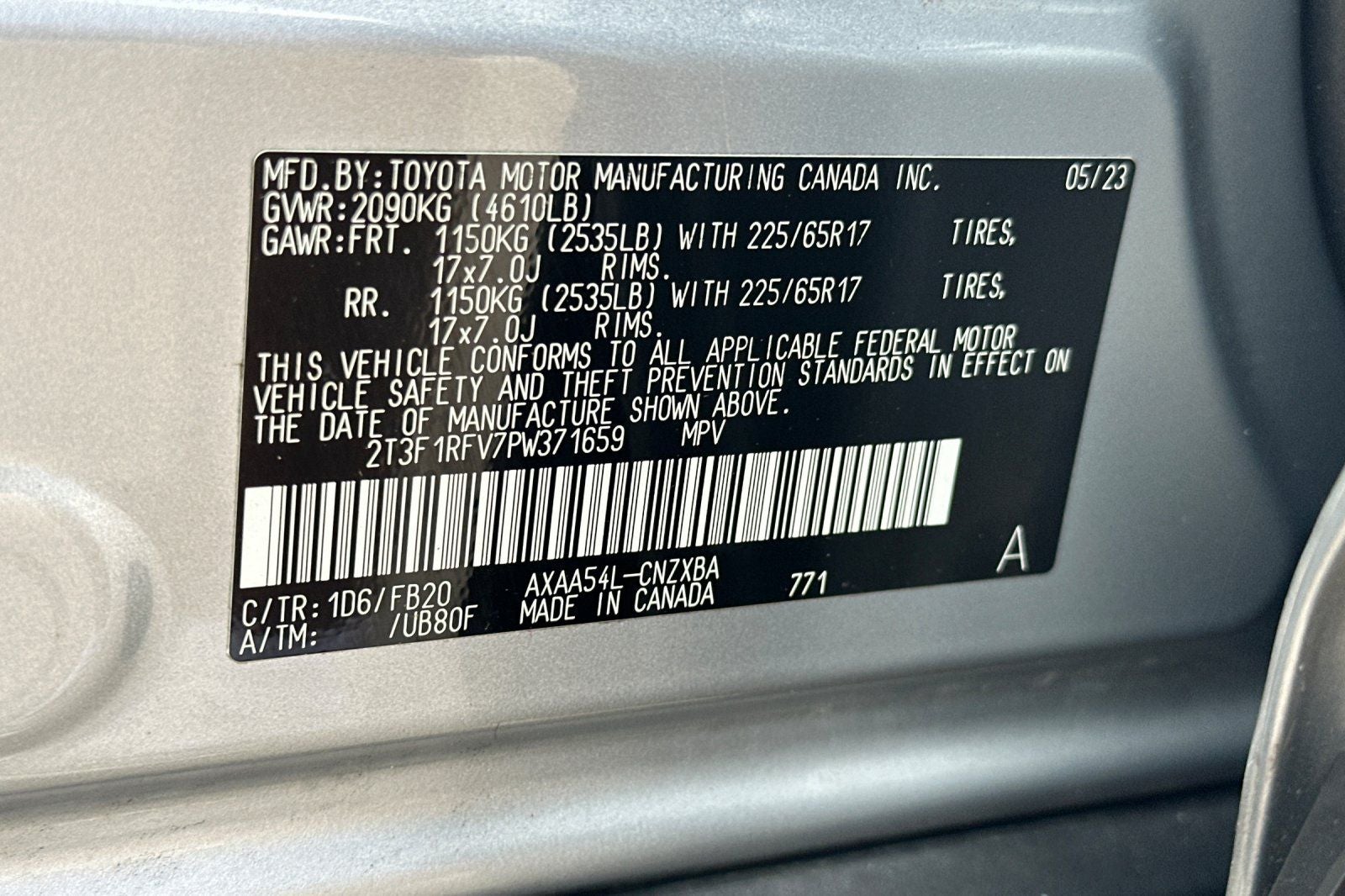 2023 Toyota RAV4 LE