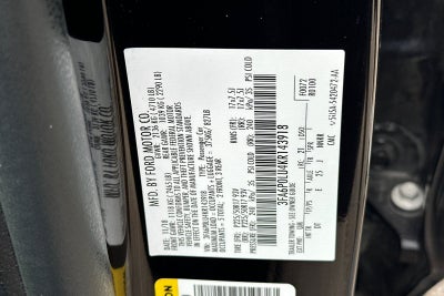 2019 Ford Fusion Hybrid SE