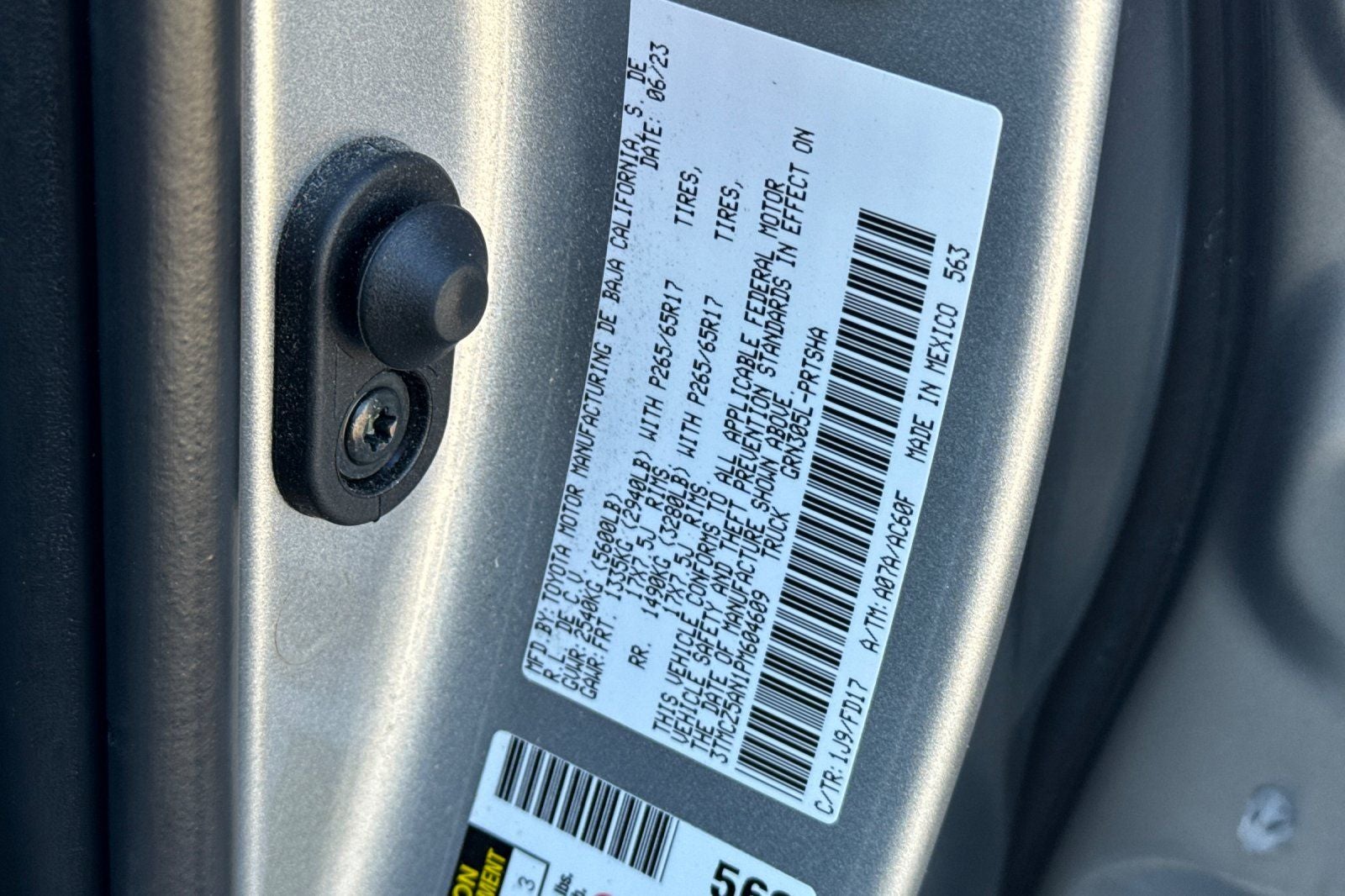2023 Toyota Tacoma TRD Sport V6
