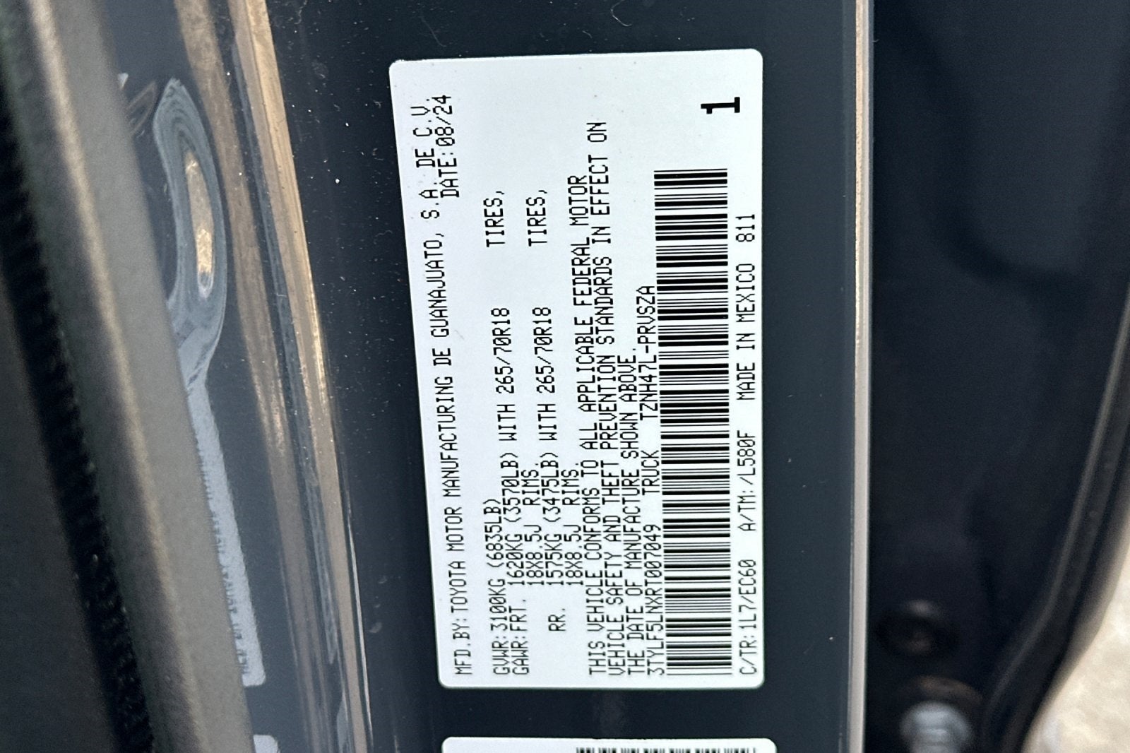 2024 Toyota Tacoma Hybrid Trailhunter