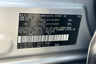 2023 Toyota RAV4 Hybrid LE