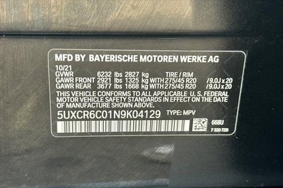 2022 BMW X5 xDrive40i