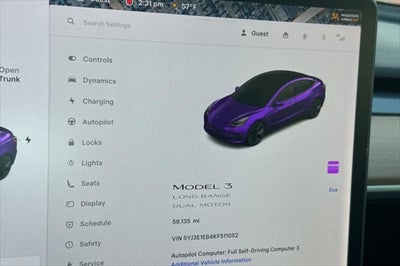 2019 Tesla Model 3 Long Range
