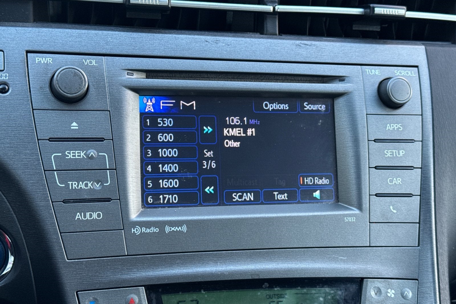 2012 Toyota Prius Three