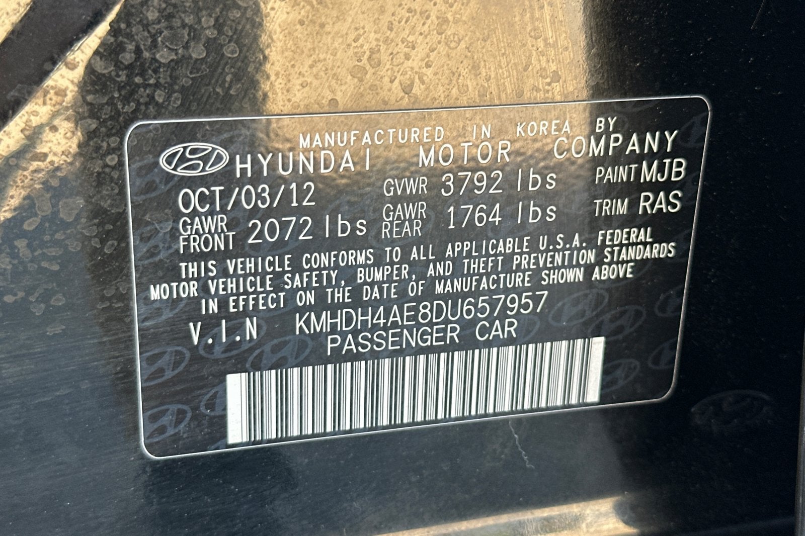 2013 Hyundai Elantra Limited