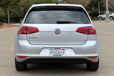 2016 Volkswagen e-Golf SE
