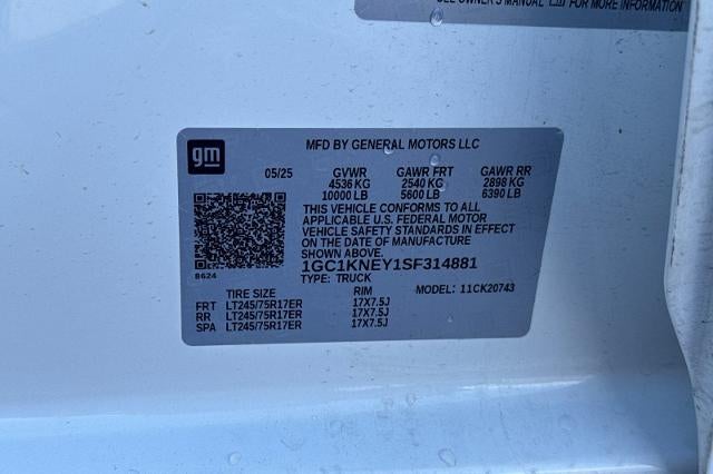 2025 Chevrolet Silverado 2500 HD LT