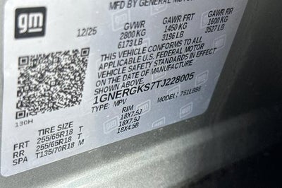 2026 Chevrolet Traverse LT
