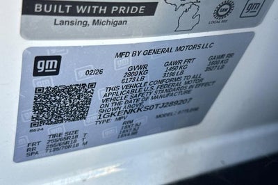 2026 GMC Acadia Elevation