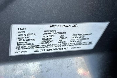2025 Tesla Model Y Performance