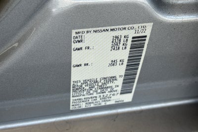 2023 Nissan Altima 2.5 SV