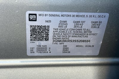 2025 Chevrolet Blazer RS