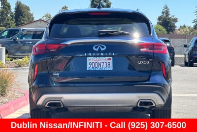 2022 INFINITI QX50 Sensory