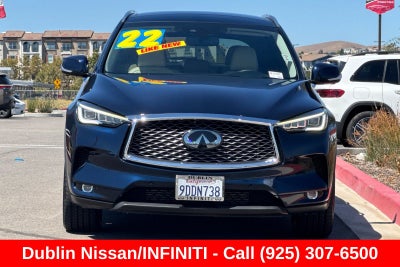 2022 INFINITI QX50 Sensory