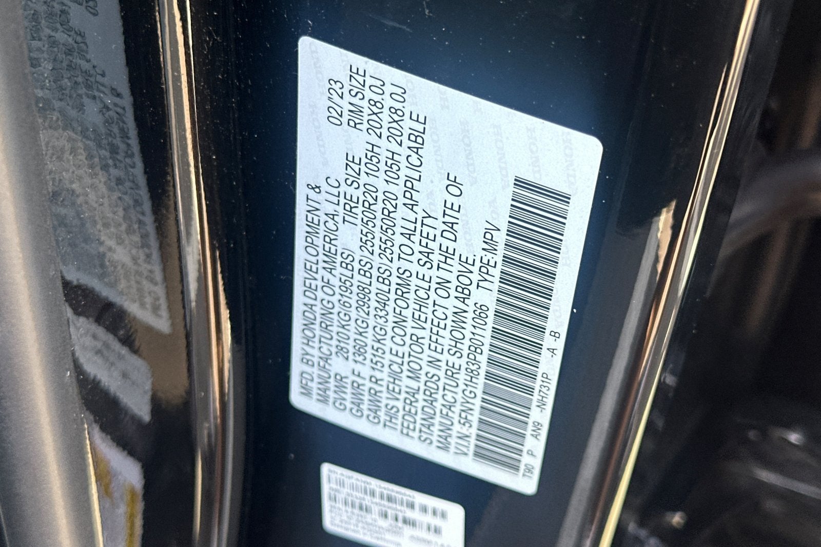 2023 Honda Pilot Elite