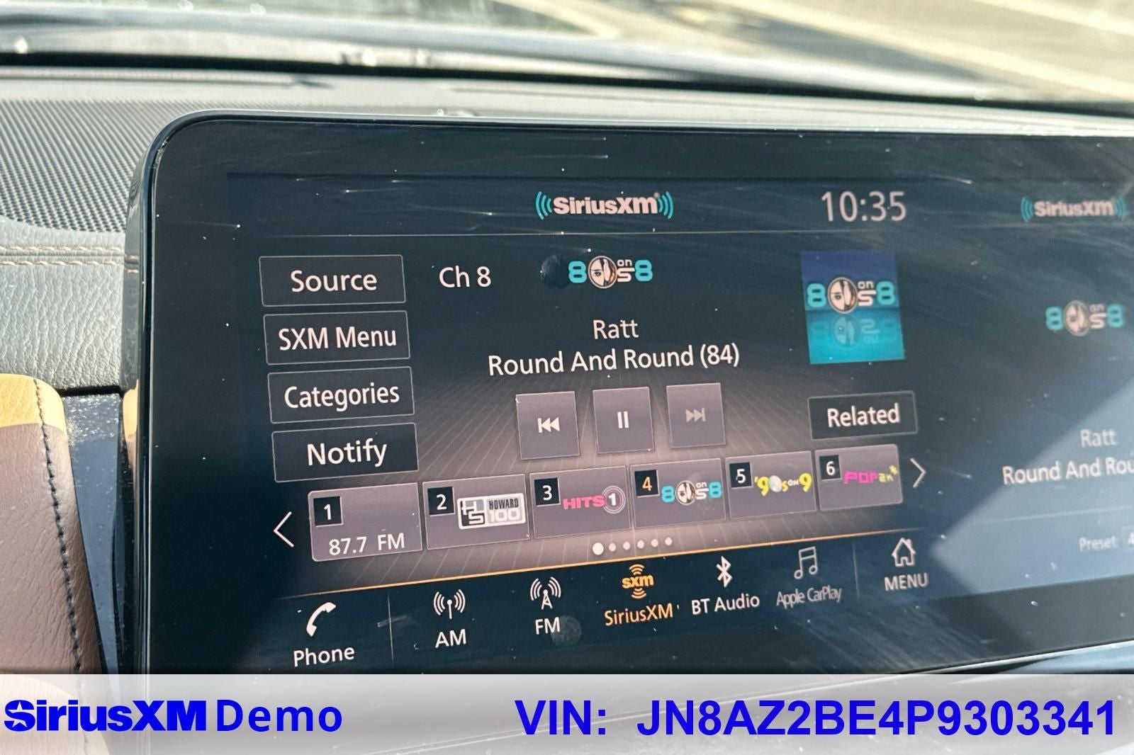 2023 INFINITI QX80 Sensory