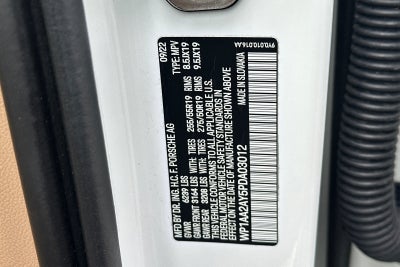 2023 Porsche Cayenne Base