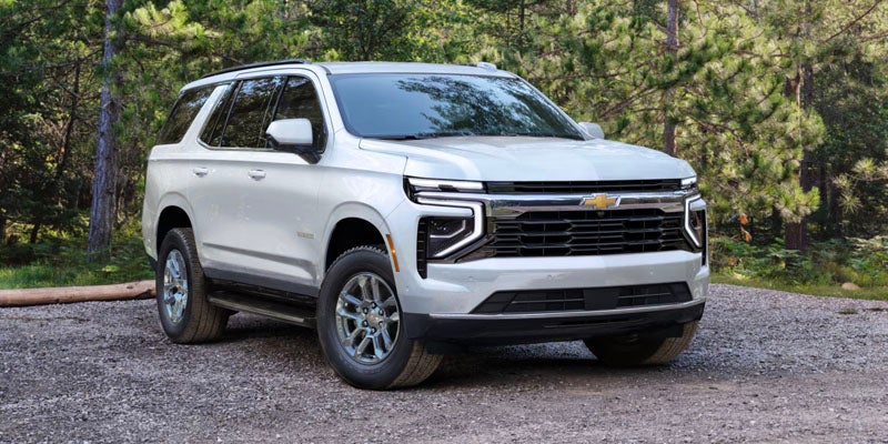 2025 Chevrolet Tahoe in the color white