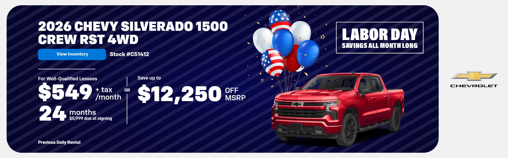 2026 Chevrolet Silverado 1500 Crew RST 4WD