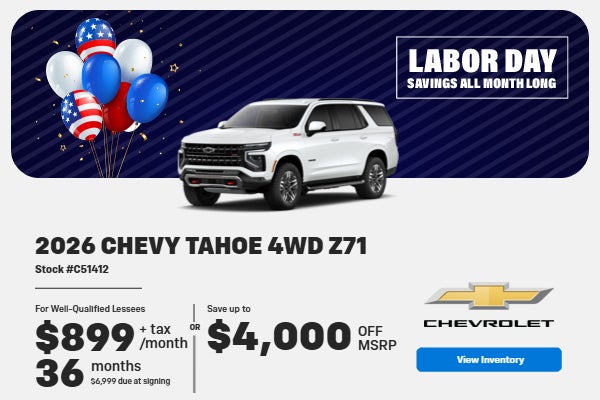 2026 Chevrolet Tahoe 4WD Z71