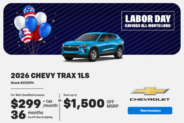 2026 Chevrolet Trax 1LS