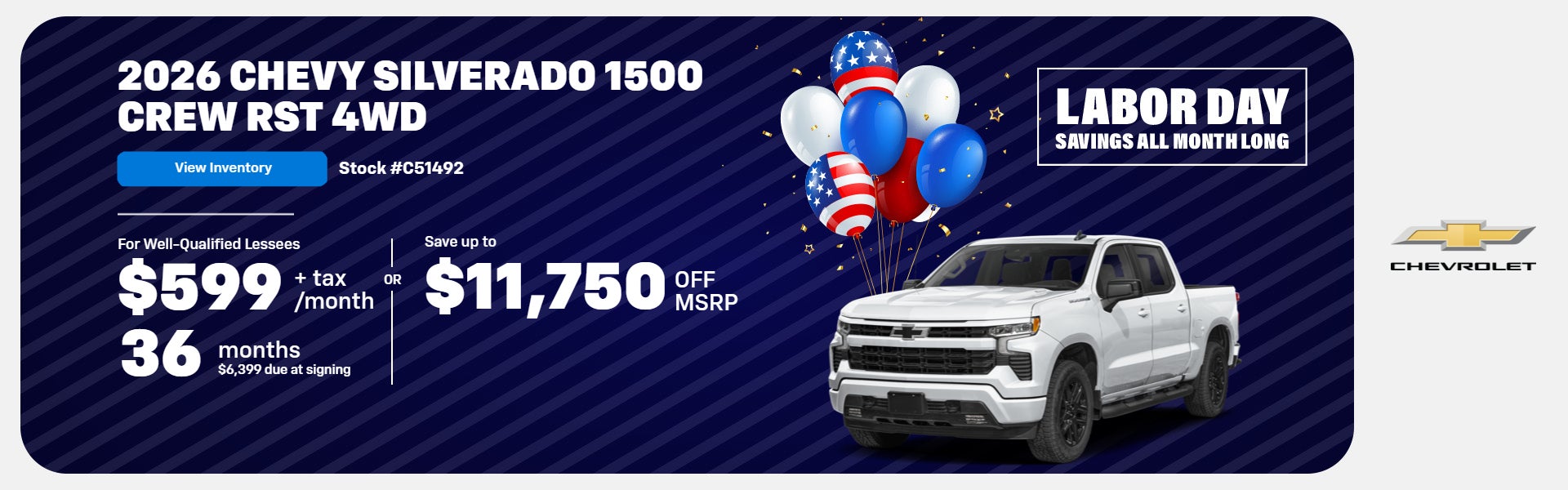 2026 Chevrolet Silverado 1500 Crew RST 4WD