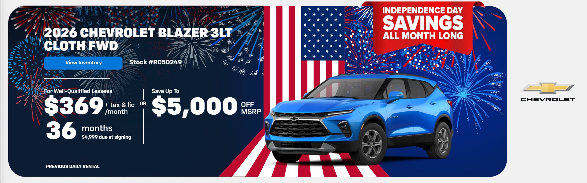 2026 Chevrolet Blazer 3LT Cloth FWD