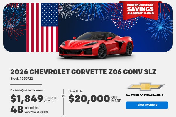 2026 Chevrolet Corvette Z06 Conv 3LZ