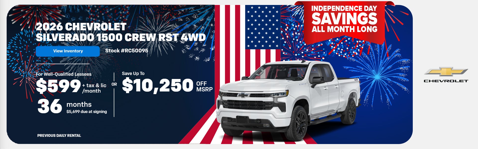 2026 Chevrolet Silverado 1500 Crew RST 4WD