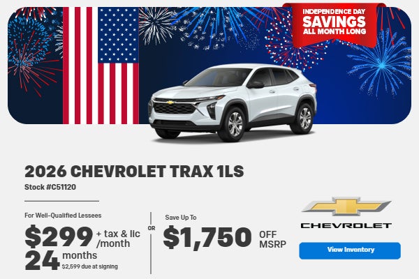 2026 Chevrolet Trax 1LS