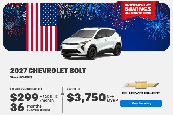2027 Chevrolet Bolt