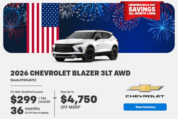 2026 Chevrolet Blazer 3LT AWD