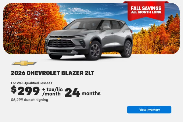 2026 Chevrolet Blazer 2LT
