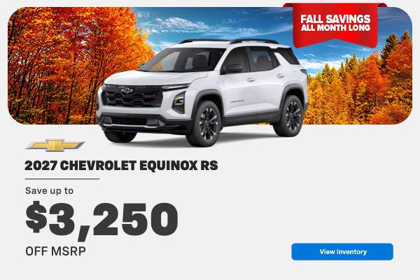 2027 Chevrolet Equinox RS