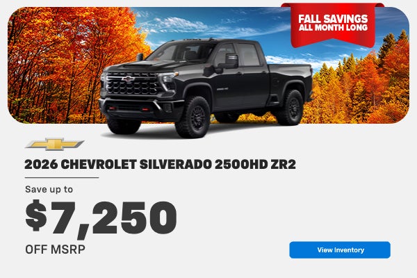 2026 Chevrolet Silverado 2500HD ZR2