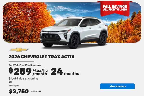2026 Chevrolet Trax ACTIV