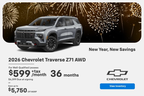 2026 Traverse Z71 AWD