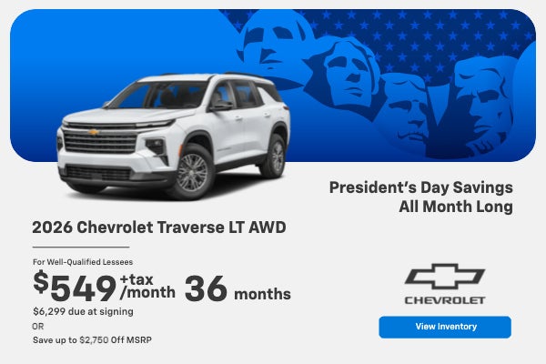 2026 Traverse LT AWD