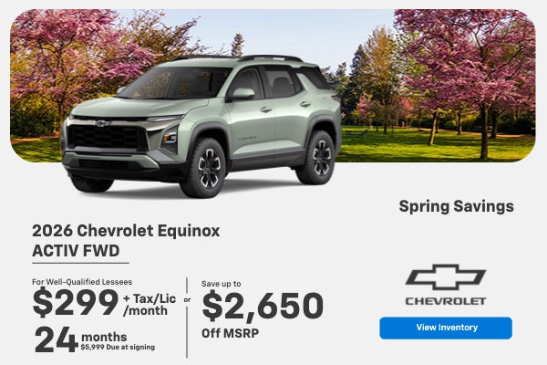 2026 Equinox Activ FWD