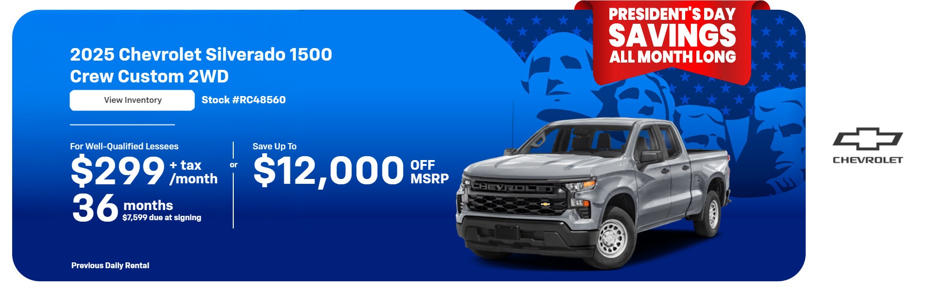 2025 Chevrolet Silverado 1500 Crew Custom 2WD