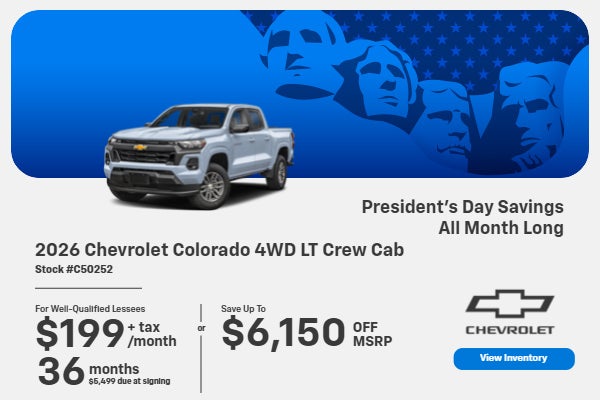 2026 Colorado 4WD LT